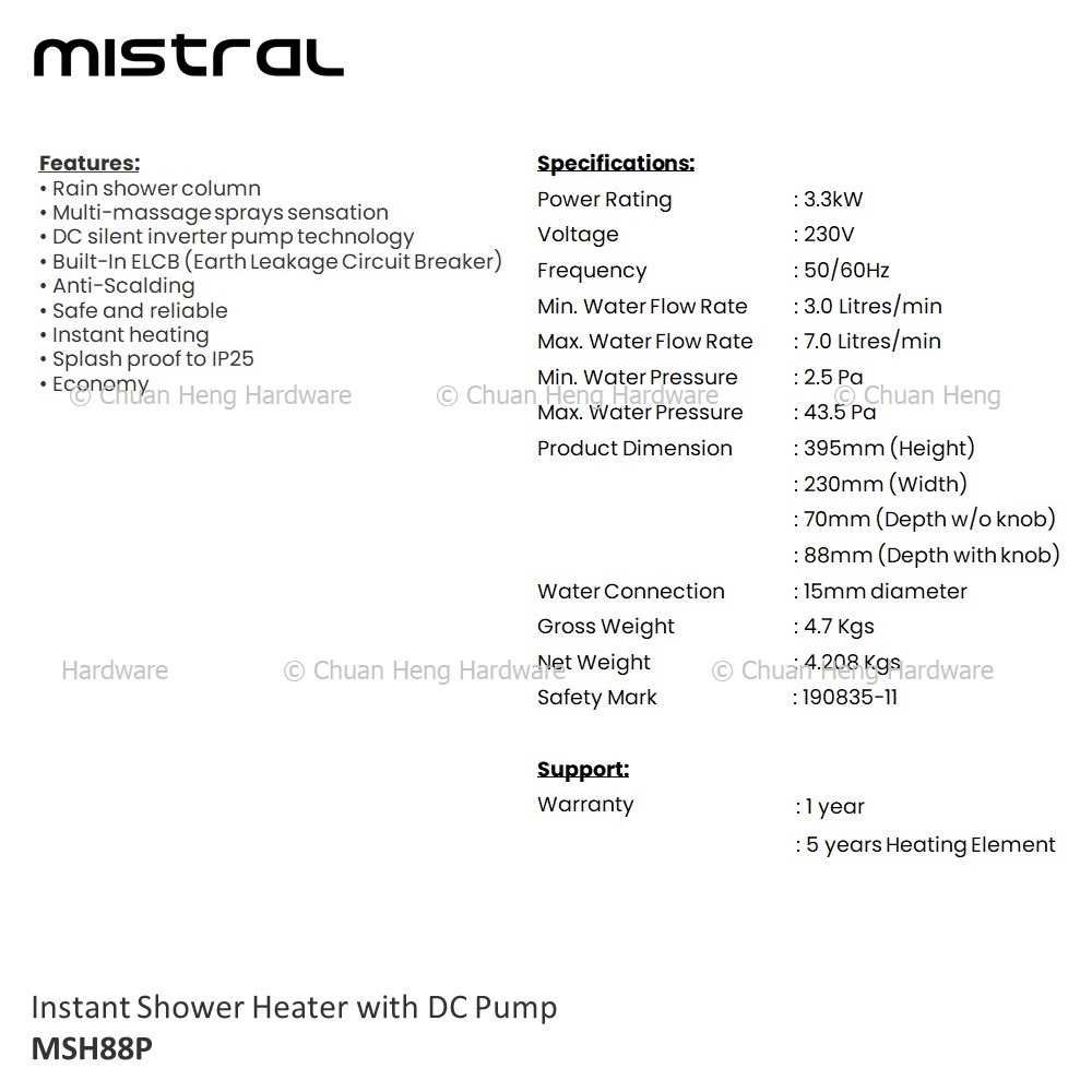 MSH88P -
